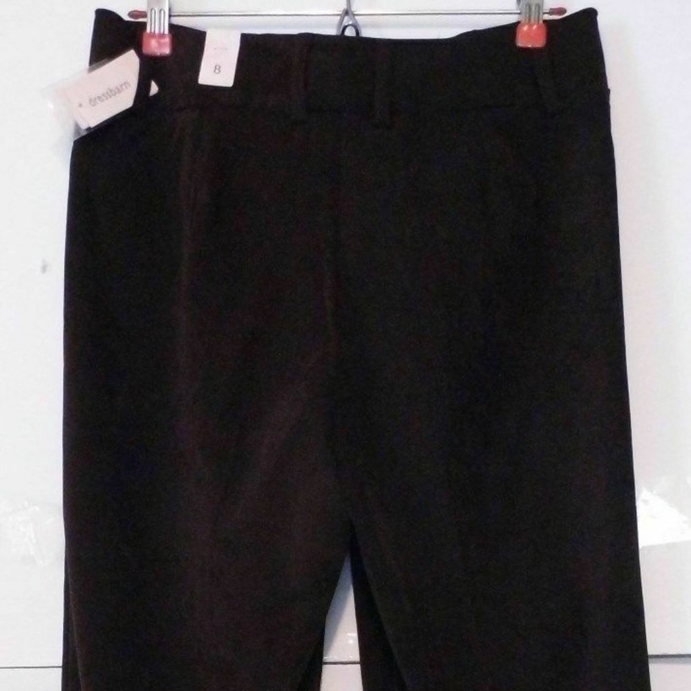 Dressbarn Womens Slacks Size 8 Polyester Suede NWT - Picture 3 of 8